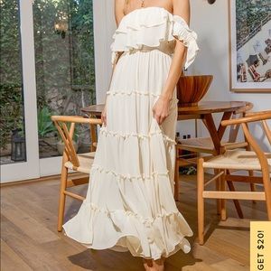 LIKE NEW Lulu’s chiffon dress